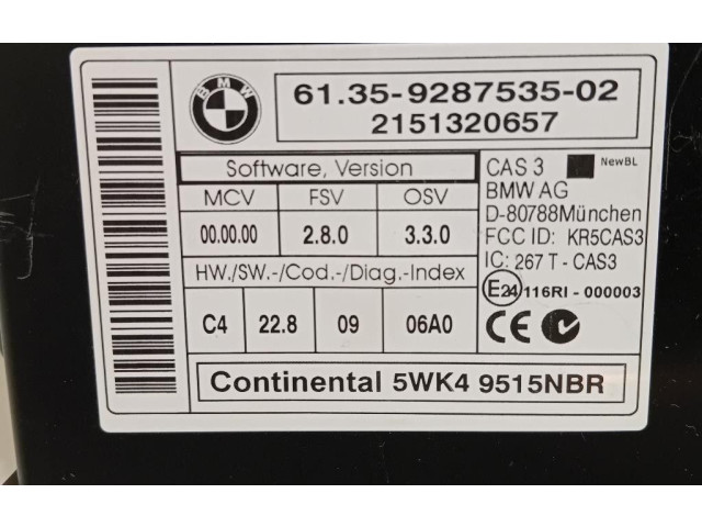 Řídící jednotka 61.35-9287535-02, 61.35-9287535-02   Mini One - Cooper R50 - 53 2009