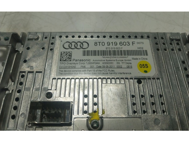Дисплей 8T0919603F Audi Q5 SQ5