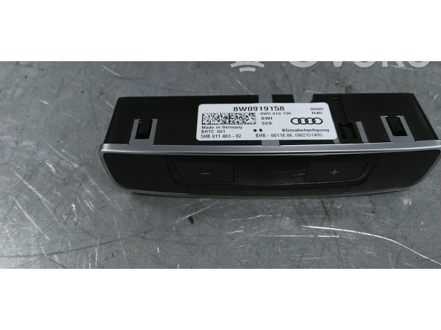 Блок управления климат-контролем 8W0919158 Audi A5
