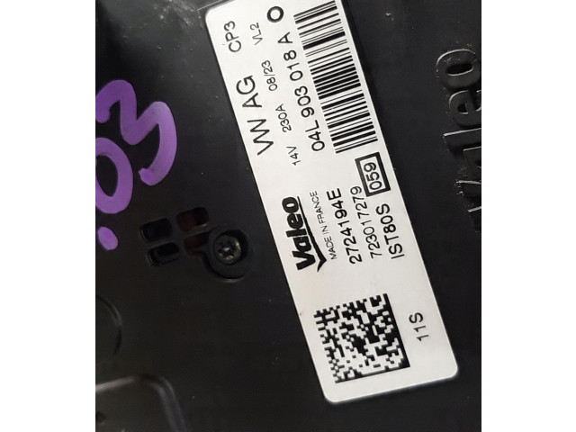 Генератор 04L903018A, 04L903018A Audi Q5 SQ5