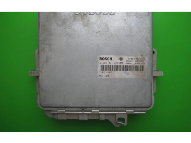 Блок управления двигателем Блок управления MSB100411, 0281001419 Rover 620