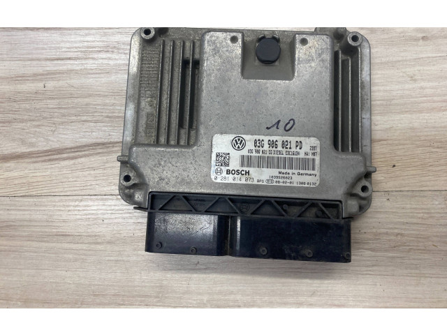 Řídící jednotka 03G906021PD, 0281014073   Volkswagen Caddy 2013