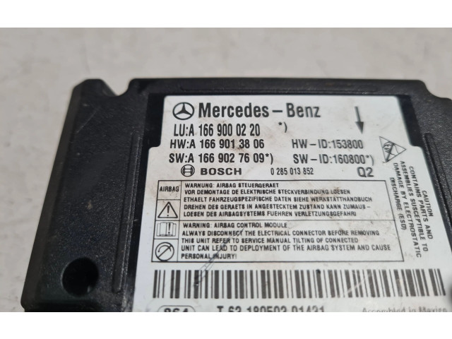 Блок подушек безопасности A1669000220, A1669027609   Mercedes-Benz GLE (W166 - C292)