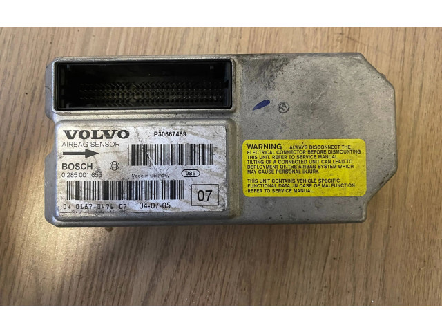 Блок подушек безопасности P30667469, 0285001655   Volvo V70