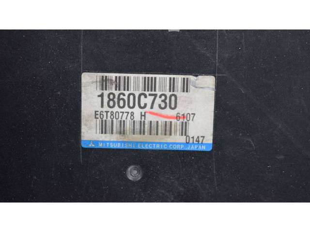 Блок управления двигателя 1860C730 Mitsubishi Outlander
