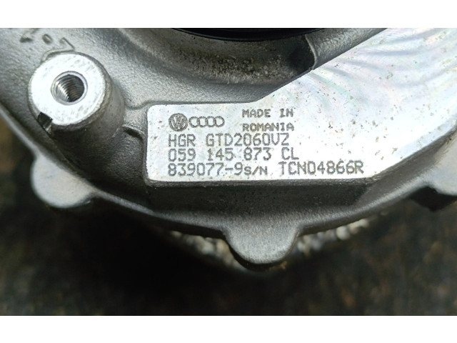  Турбина Audi A6 S6 C7 4G  059145873CL, GTD2060VZ   для двигателя CRT      