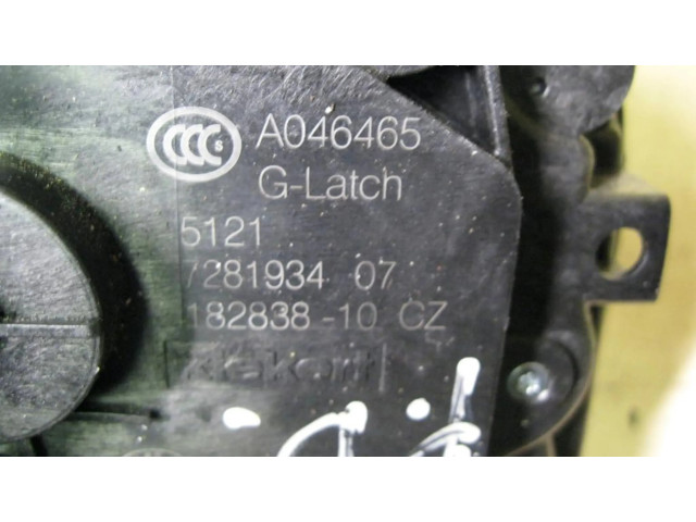 Zámek zadních dveří 7281934, I2258 BMW 2 F45 2016