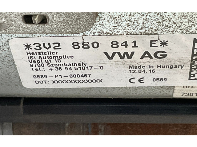 Подушка безопасности для колен 3V2880841E Skoda Superb B8 (3V)