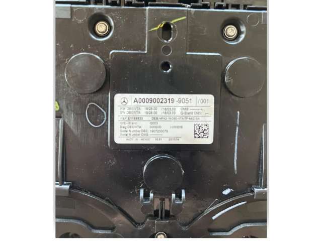 Блок комфорта NR120, A0009002319   Mercedes-Benz GLB x247   