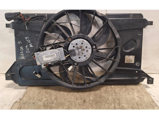 Вентилятор радиатора 3135103551, 6GF15M25 Mazda 3 I