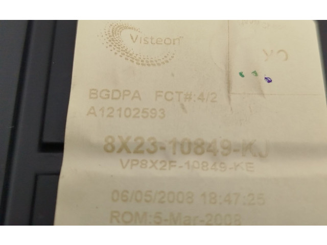 Панель приборов C2Z13087, 6W8F10894A Jaguar XF X250