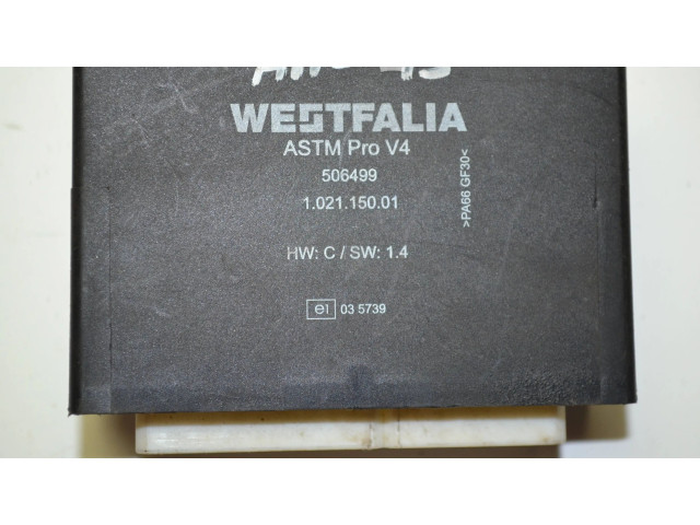 Блок управления крюка для прицепа 102115001, 506499   Audi A6 Allroad C5