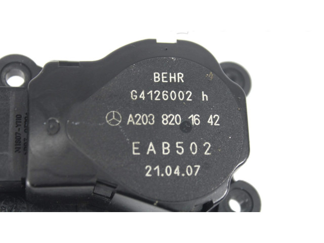 Вентилятор печки A2038201642   Mercedes-Benz CLS AMG C219      