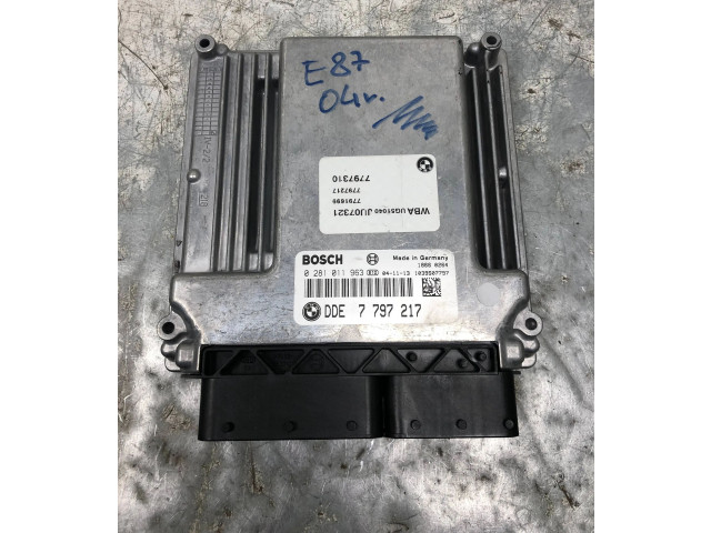 Řídící jednotka 7797217 BMW 1 E81 E87 2004