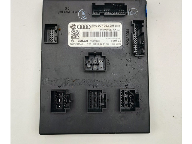 Блок комфорта 4H0907063DH, 4H0907063AH Audi A6 S6 C7 4G
