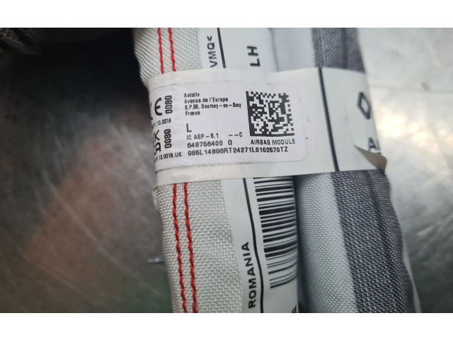 Боковая подушка безопасности 985L14896R, 648756400G Dacia Sandero
