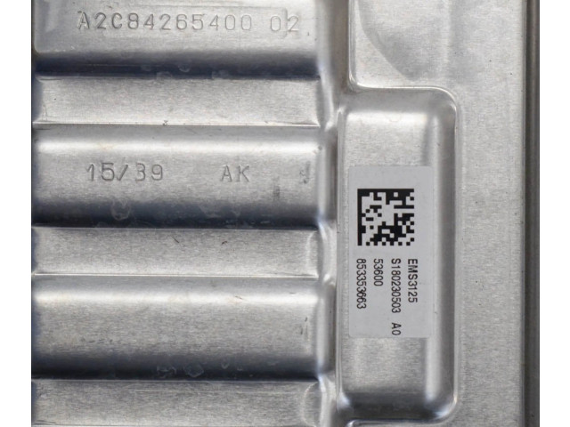 Блок управления двигателя Dacia Sandero