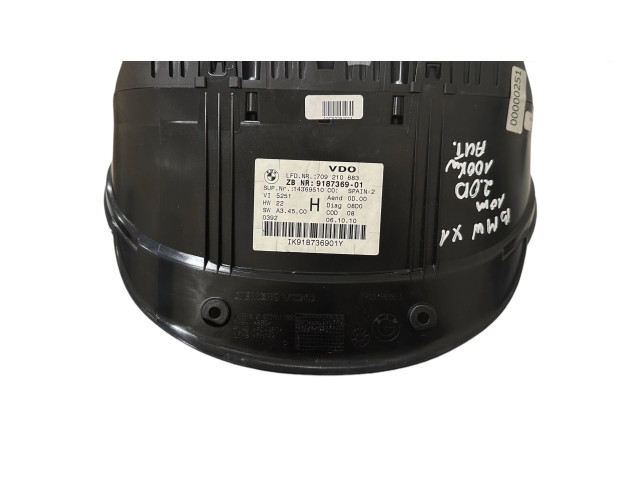 Přístrojová deska BMW X1 E84 2011 9187369, 14369510