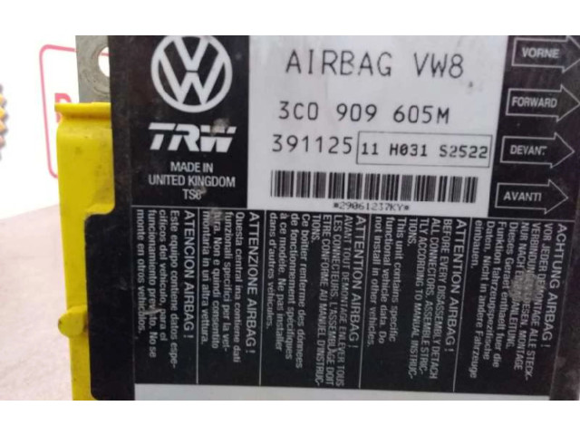 Блок подушек безопасности 3C0909605M   Volkswagen PASSAT B6