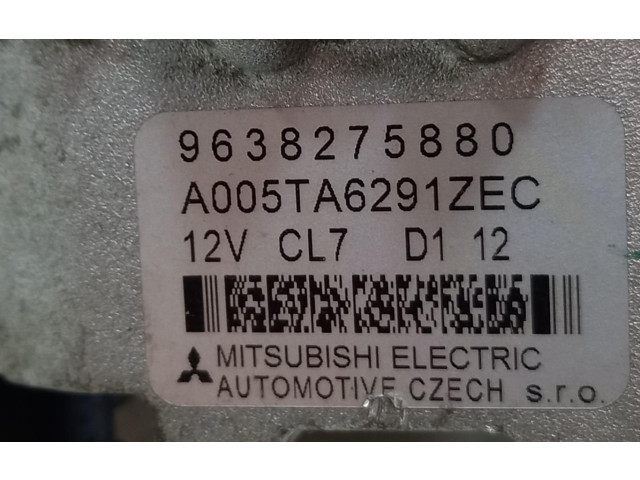 Генератор 9638275880   Citroen C5      