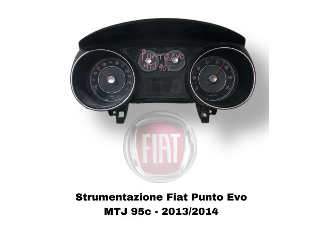 Přístrojová deska  Fiat Punto Evo 2014   