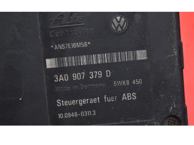 Блок АБС 3A0907379D, 3A0907379D Volkswagen Golf III 1992 - 1997 года
