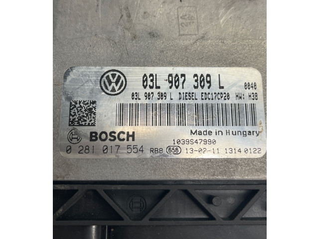 Řídící jednotka 03L907309L, 0281017554 Volkswagen Caddy 2012