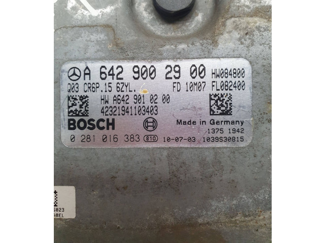 Řídící jednotka A6429002900, A6429010200 Mercedes-Benz ML AMG W164 2010