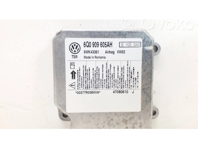 Блок подушек безопасности 6Q0909605AH, 5WK43351 Volkswagen Caddy