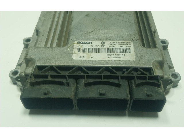 Блок управления двигателя 237102720R, 237102213R Dacia Lodgy