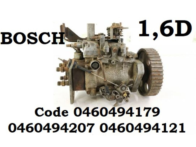 Vstřikovací čerpadlo 0460494207, 0460494121 Volkswagen PASSAT B3