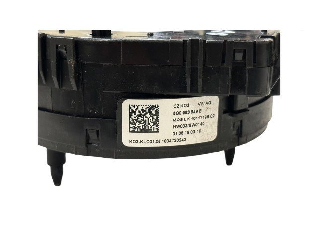 Подрулевой шлейф SRS 5Q0953549E, 0105180319   Skoda Octavia Mk3 (5E)