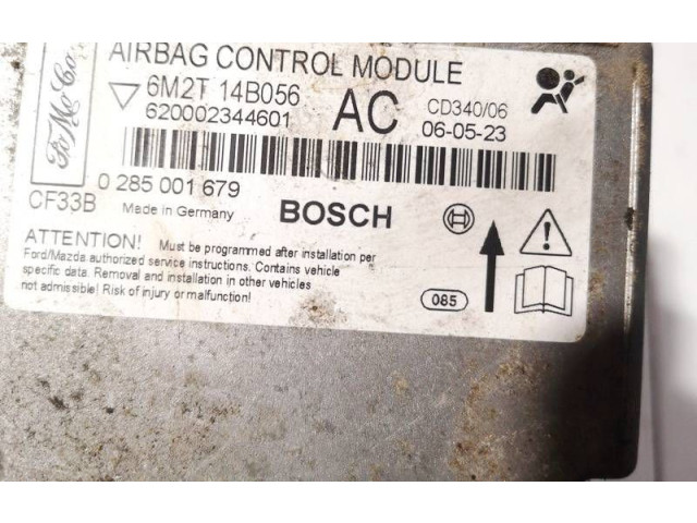 Блок подушек безопасности 6m2t14b056, 0285001679 Ford S-MAX