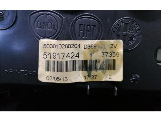 Přístrojová deska Fiat Punto (199) 2013 51917424, 51917424