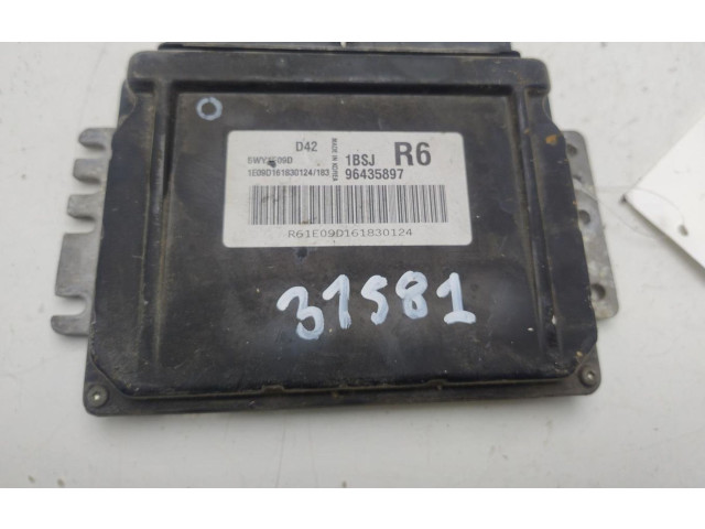 Блок управления двигателем Блок управления 96435897   Chevrolet Rezzo