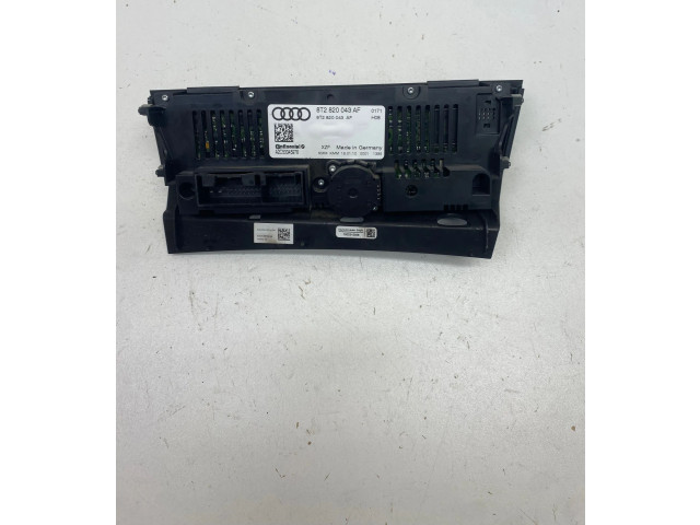 Блок управления климат-контролем A2C53345978, 8T2820043AF   Audi A5 8T 8F