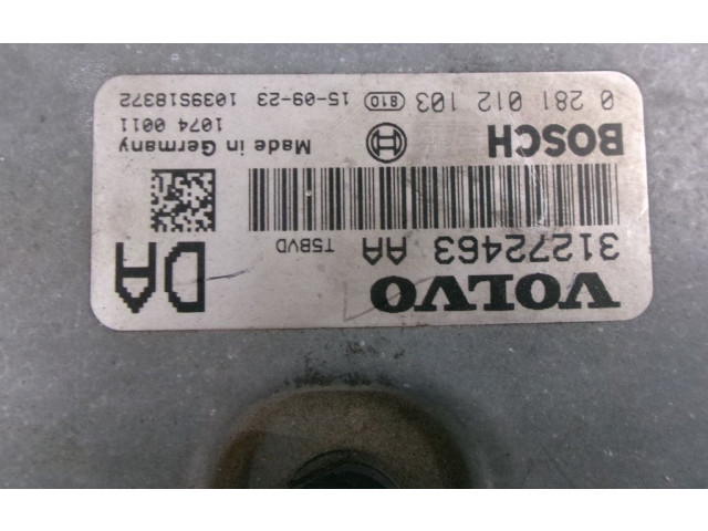 Блок управления двигателем Блок управления 31272463AA, 31272463AA Volvo S60