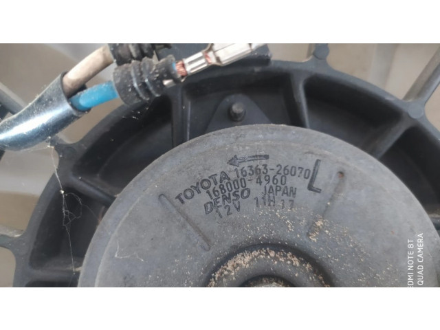 Комплект вентиляторов 1636326060, 1636326070 Lexus IS 220D-250-350 2.2