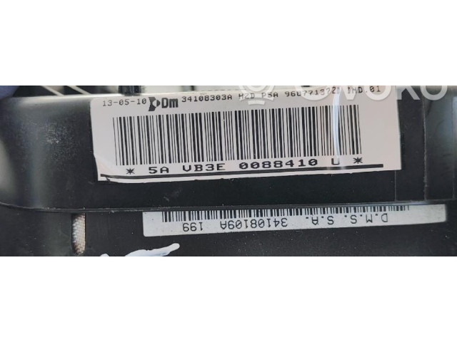 Подушка безопасности водителя 96877137ZD Citroen C5