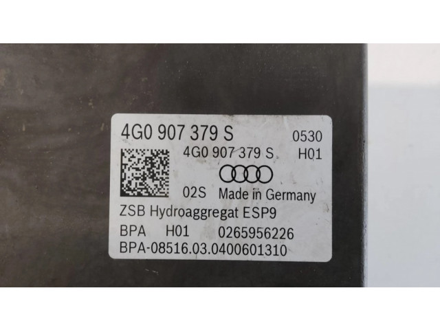 Блок АБС 4G0907379S, 0265956226   Audi  A6 S6 C7 4G  2011-2018 года