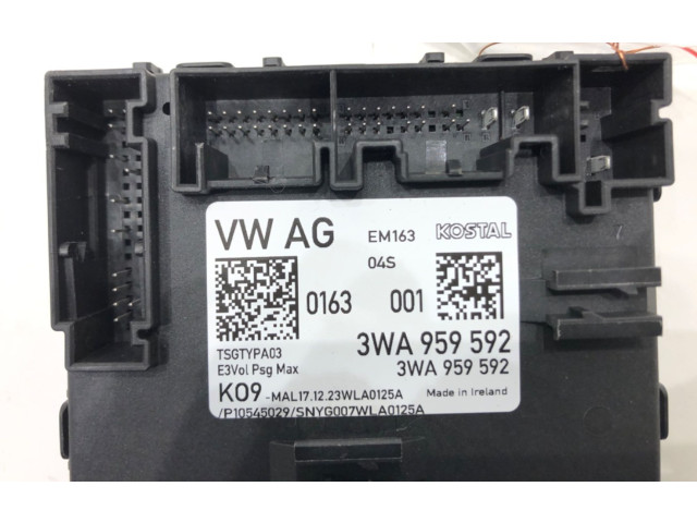 Блок управления 3WA959592   Skoda Superb B9
