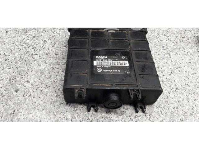Блок управления двигателем Блок управления 0261200776 Seat Ibiza I (021A)