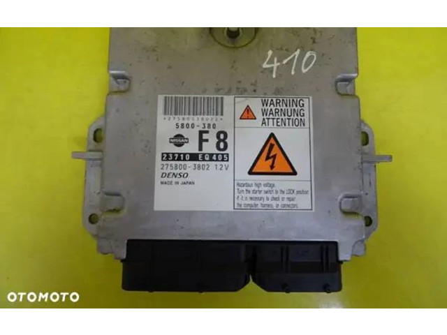 Řídící jednotka 275800-3802, 23710EQ405 Nissan X-Trail T30 2005