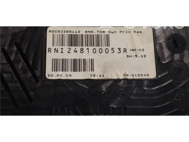 Přístrojová deska Renault Megane III 2009 248100053R, 0090059
