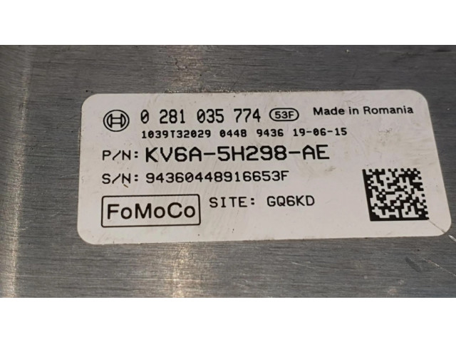 Блок управления KV6A5H298AE   Fiat Doblo