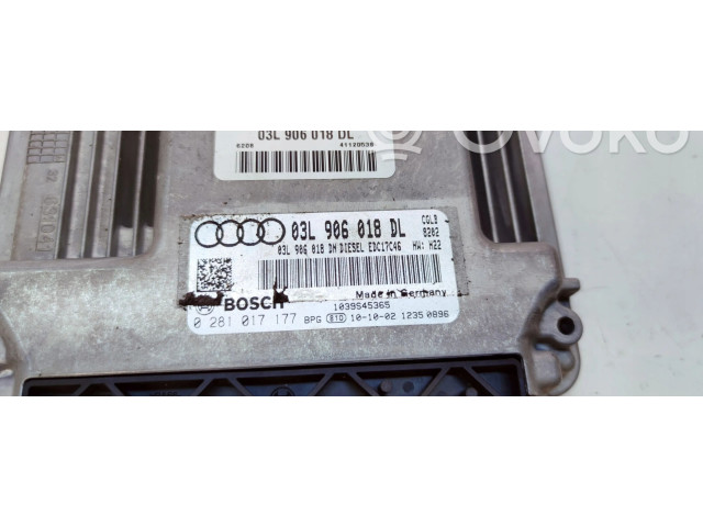 Блок управления двигателя 03L906018DL Audi Q5 SQ5