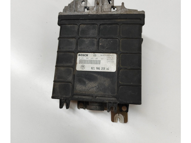 Блок управления двигателя 021906258AG, 0261203108   Volkswagen Corrado