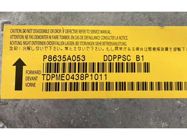 Блок подушек безопасности P8635A053, P8635A053 Mitsubishi Outlander