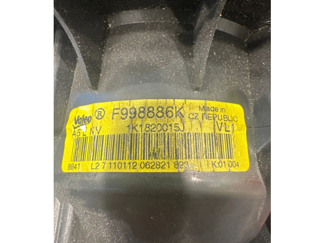 Вентилятор печки 1K1820015J, F998886K Skoda Octavia Mk2 (1Z)