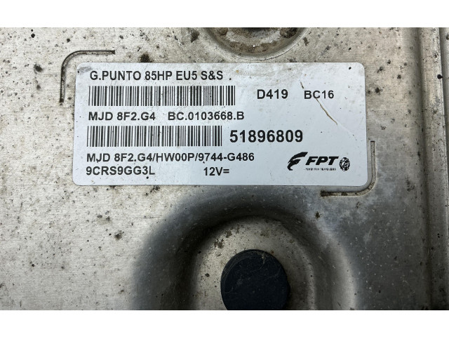 Řídící jednotka 51896809, 199B4000   Fiat Punto Evo 2012